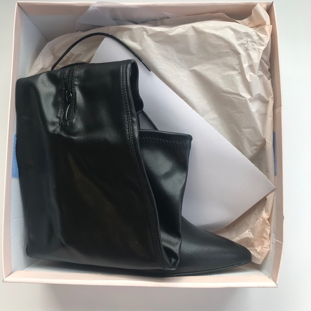 Black Heeled Boots